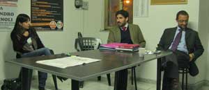 Tommaso Giuntella con Andrea Egidi