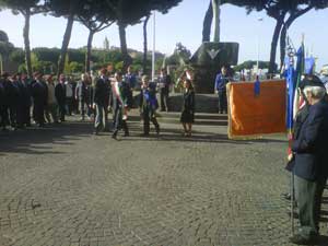 Il sindaco Marini alla celebrazione della battaglia di El Alamein