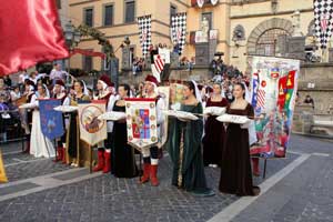 La sagra delle castagne a Soriano nel Cimino