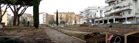 Parco Robinson i lavori