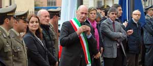 Il sindaco Mazzola saluta gli studenti