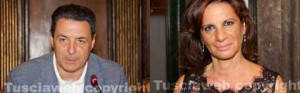 Da sinistra il sindaco Giulio Marini e la senatrice Laura Allegrini