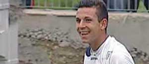 Ciogli, l'autore del gol del vantaggio