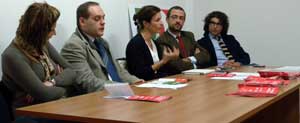 La conferenza del comitato "Tutti per Bersani"
