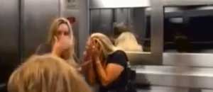 Un momento della candid camera