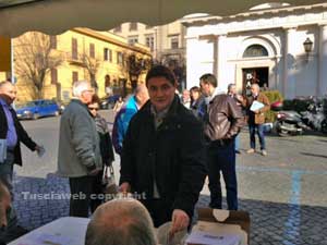 Alessandro Mazzoli vota per le primarie