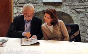 Ugo Sposetti e Alessandra Moretti