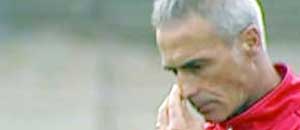 L'allenatore della Flaminia Lillo Puccica