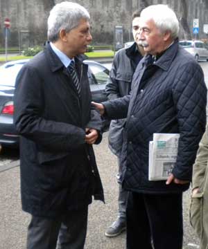 Ugo Sposetti con Nichi Vendola