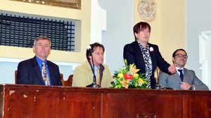 Bruno Ronchi e Francesco Bigiotti alla presentazione di Symbios
