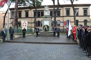 La festa del 4 novembre a Tuscania