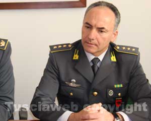 Rosario Masdea, comandante della compagnia di Civita Castellana
