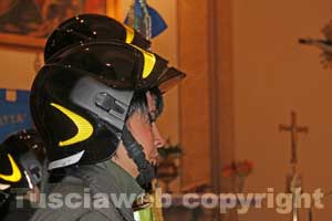 I vigili del fuoco celebrano Santa Barbara