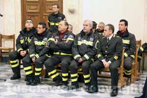 I vigili del fuoco celebrano Santa Barbara