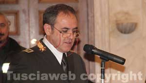 Il comandante provinciale Gennaro Tornatore