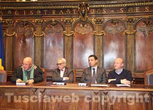 La presentazione della mostra