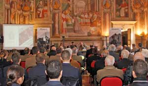 La presentazione del calendario in sala Regia