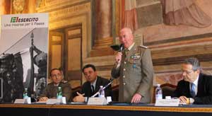 La presentazione del calendario in sala Regia