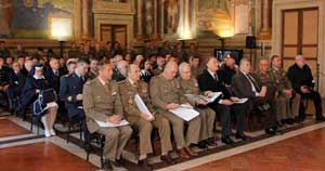 La presentazione del calendario in sala Regia