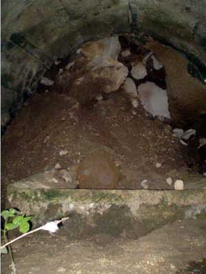 Il fontanile distrutto