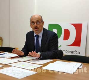 Il consigliere comunale del Pd Fabrizio Fersini