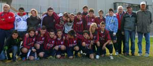 I ragazzi del Tarquinia calcio