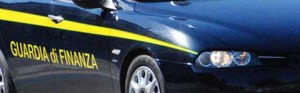 Una pattuglia della guardia di finanza