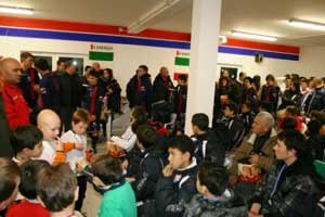La festa nella sala picchiasodo al Barco