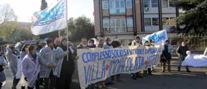 I medici dell'Ugl alla manifestazione