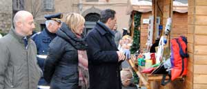 Marini, Buzzi e Temperini al mercatino