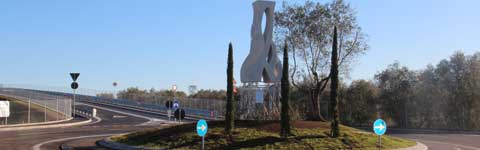 La rotatoria Teverina-Poggino