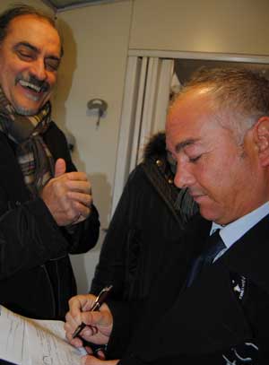 Sergio Insogna e Andrea Marcosano