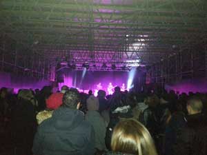 La serata di Capodanno al teatro tenda