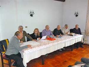 Il tavolo di presidenza Avis