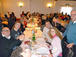 I soci al pranzo sociale