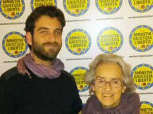 David Paparozzi e Mina Welby