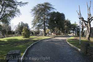 il parco pubblico a Farnese 