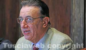 Il presidente del centro sociale del Pilastro Luciano Baruzzi