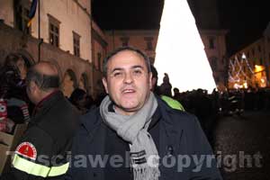 Il comandate provinciale dei vigili del fuoco Gennaro Tornatore