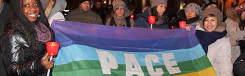 La marcia per la pace
