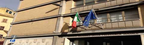 La sede Inps a Viterbo