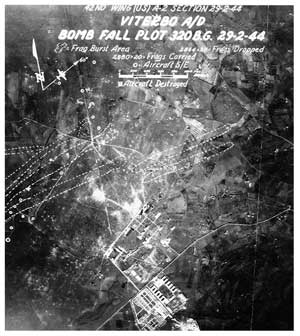 Alcune delle schermate sui bombardamenti