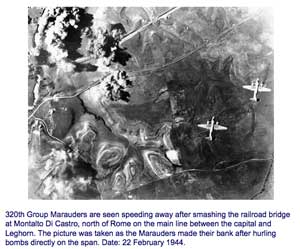 Alcune delle schermate sui bombardamenti