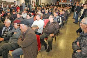 I cittadini di Canino all'assemblea sull'arsenico