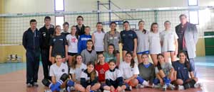 Le atlete del campo invernale