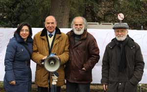Il comitato organizzativo della passeggiata