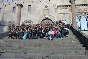 Gli studenti francesi in visita a Viterbo