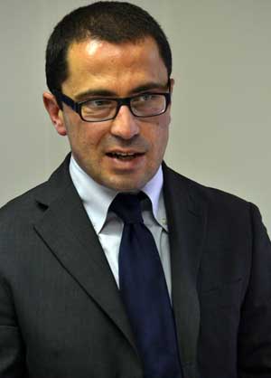 Il segretario di Confartigianato Andrea De Simone