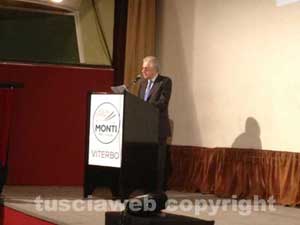 Il presidente Monti al Genio