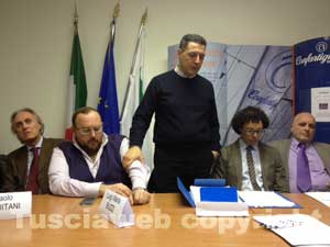 Il sindaco Marini all'incontro sull'arsenico